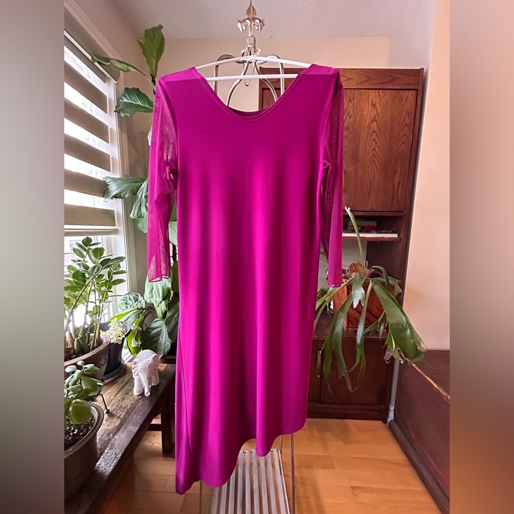 Avenir Radpberry jersey dress
